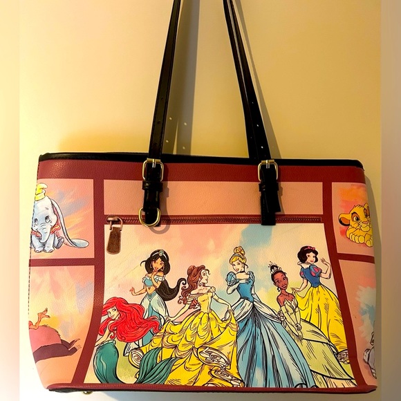 Disney Masterpiece Of Magic Faux Leather Handbag, EUC. - Picture 3 of 6